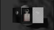 Supremacy Not Only Intense — Open presentation box with bottle