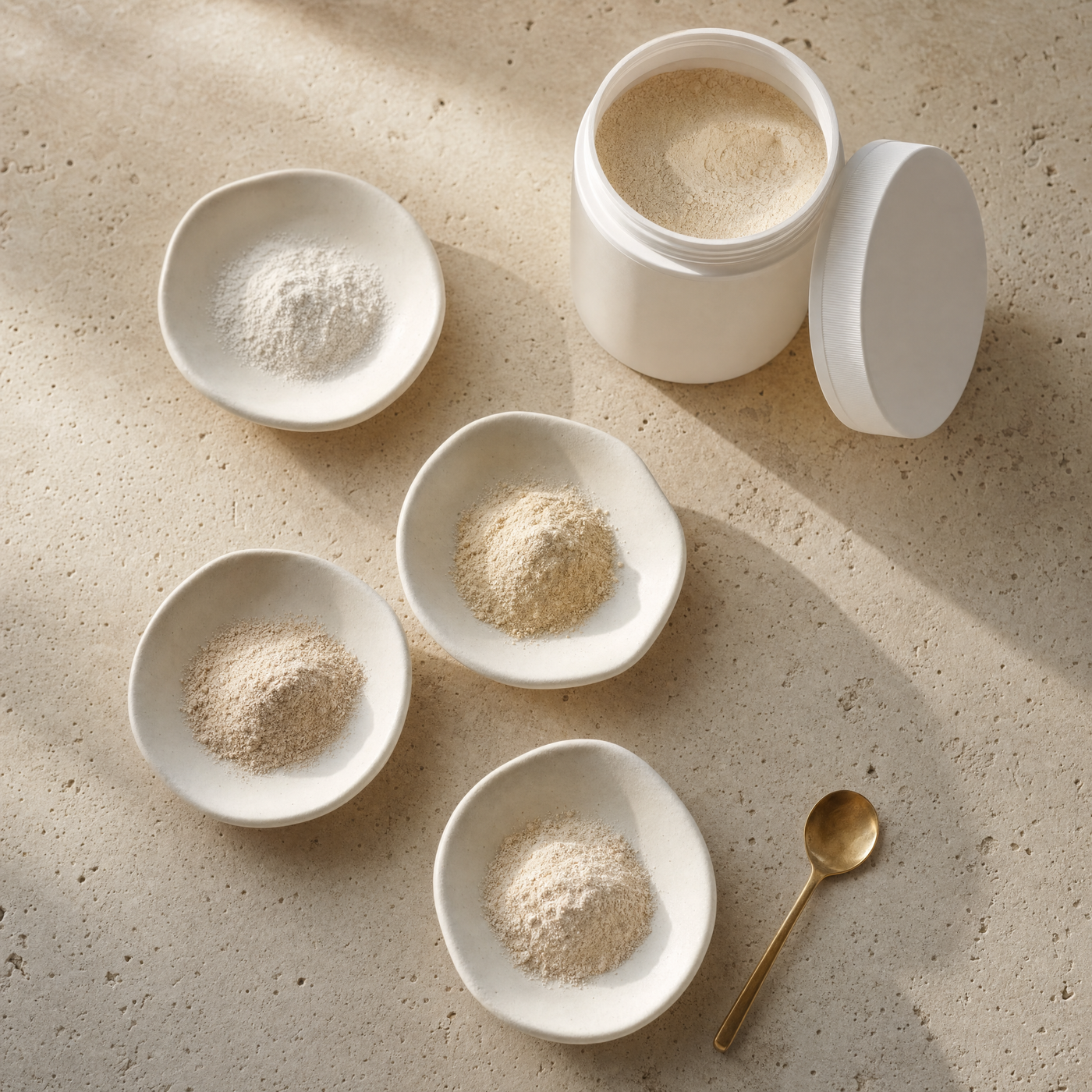 The formula, laid bare — minerals in bone ceramic