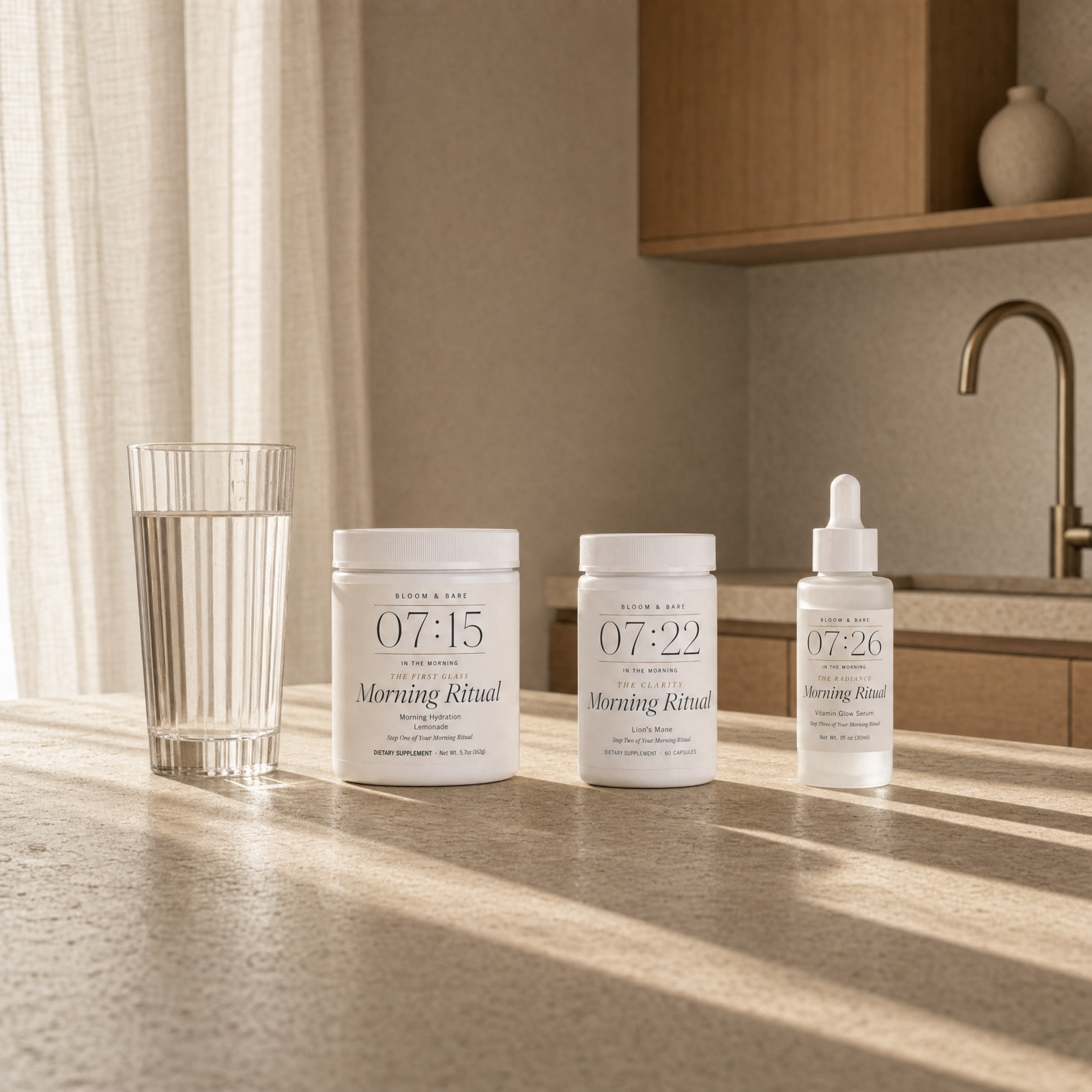The morning kitchen, all three chapters